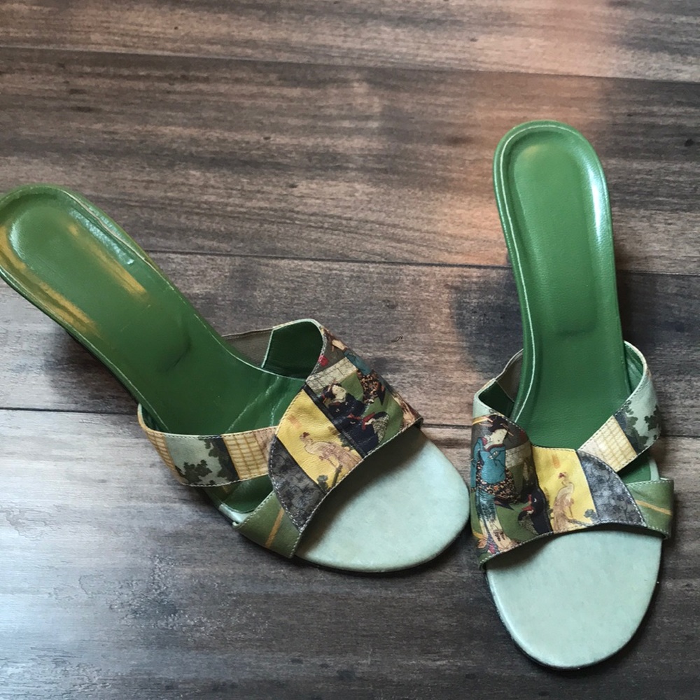 Vintage Italian leather shoes
